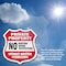 Signmission Private Property Shield Sign No Hunting, 4 inch X 4 inch, Vinyl Decal, 2PK SHI-D-2PACK-4-450 - alternate 4