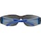 Ironwear Polycarbonate UV Safety Glasses with Comfort Grip Temple Tips, Grey, Blue 3575-G-BL - alternate 2