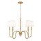 Z-Lite Jisele Rubbed Brass 5 Light Chandelier 4505-5RB - alternate 1