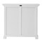 Homeroots 35in White Two Door Accent Cabinet 388217 - alternate 7