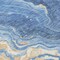 Homeroots 10' X 14' Blue Gold And Ivory Abstract Washable Indoor Outdoor Area Rug 618201 - alternate 9