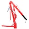 Wrightmaster 500LB Pickup Truck Hydraulic PWC Dock Jib Engine Hoist Crane - 2in Hitch Mount, Red ZR-S00077 - alternate 9