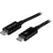 Startech.Com 1m Thunderbolt 3 (20Gbps) USB-C Cable - Thunderbolt, USB, and DisplayPort Compatible TBLT3MM1M - alternate 1