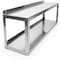 Amgood 60 in. 2-Tier Stainless Steel Wall Shelf - 12 in. x 60 in. x 16 in. AMG WMSS-1260-2T-Z - alternate 1