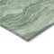 Homeroots 3' X 5' Green Striped Washable Indoor Outdoor Area Rug 608112 - alternate 8