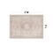 World Rug Gallery Beige Medallion Flat Pile Washable Rug - Pet Friendly, Non-Slip for Entryway and Bedroom 2 ftx3 ft WR170BEIGE2X3 - alternate 8