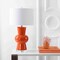 Jonathan Y Julia 28.5" Ceramic LED Table Lamp, Coral JYL4027C - alternate 7