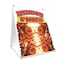 Signmission Ribbon Fries, 36 Inch x 24 Inch A-frame Yard Sign, Plastic Sign SBC-2436-Ribbon Fries - alternate 1