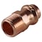 Apollo Adapter, 1/2 in, MPT x Press Fit, Copper, 300 psi Pressure XPRMA12 - alternate 2