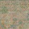Homeroots 9' X 12' Green Teal Blue And Mauve Floral Medallion Washable Indoor Outdoor Area Rug 616620 - alternate 9