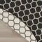 Homeroots 8' Black And Ivory Geometric Indoor Outdoor Area Rug 556309 - alternate 5