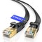 Maximm 6ft Cat7 Flat Shielded Ethernet Cable 10Gbps RJ45, 2PK, Black, 2PK CAT7F-6FT-Black-2PK - alternate 1