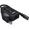 Tripp Lite Power Strip, Surge, Tel/Ethernet Protection, C8 2-prong, IEC-320-C8, 0 ft., Black TRAVELERC8 - alternate 1