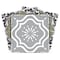 Homeroots 7" X 7" Vintage Sage Medallion Peel And Stick Removable Tiles 390856 - alternate 1