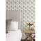 York Wallcoverings Marketplace Motif Off White and Green Wallpaper MN1853 - alternate 4