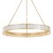 Hudson Valley Lighting Halcott 1 Light Chandelier in Vintage Gold Leaf Finish 6942-VGL - alternate 1