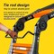 Wrightmaster 18 ft. Reach Stainless Steel Multi-Position Ladder with Balance Bar, 350 lbs. Load Capacity ZROQAY_4MJOINTED - alternate 3