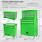 Wrightmaster 8-Drawer Rolling Tool Chest Combo with Wheels&Handle, 6 Hanging Hooks, Double Locking System ZoroT248D334G - alternate 5