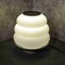 Jonathan Y Honey Pot 12 in. Minimalist Classic Plant-Based PLA 3D Printed Dimmable LED Table Lamp, White/Brown USA1001C - alternate 7