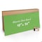 Fab Glass And Mirror Glass Dry Erase Board for Wall - Magnetic Glass Board with Green Surface - Frameless 48in x96in wi MB48x96-SB602 - alternate 1