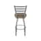 Holland Bar Stool Co 410 Jackie Stainless Steel 36in Swivel Bar Stool with Rein Thatch Seat 41036SS026 - alternate 8