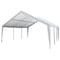 King Canopy Expandable Canopy 12ftx20ft / 20ftx20ft, Steel Frame, 8-Leg, White EX1220 - alternate 1