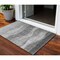 Homeroots 3' X 5' Gray And Charcoal Abstract Washable Indoor Outdoor Area Rug 604977 - alternate 1