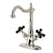 Kingston Brass Double-Handle Vessel Sink Faucet, Polished Nickel KS1496PKX - alternate 1
