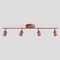 Vidalite Shura Burnt Sienna 4-Light Track Light with Rotatable Heads, Integrated LED, 3000k, 2240 Lumen CE1059865 - alternate 5