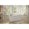 Maax Sax 60''Lx32'' W End Drain Freestanding Bathtub in Wht 105797-000-002-100 - alternate 1