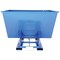 Vestil Steel Heavy Duty Self Dumping Hopper 2 1/2 Cubic Yard 6000 Lb. Capacity Blue D-250-HD - alternate 5