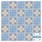Homeroots 6" X 6" Blue Taupe Tobi Peel And Stick Tiles 400147 - alternate 6