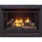 Bluegrass Living Vent Free Natural Gas Fireplace System, 26,000 BTU, Remote Control, Auburn Cherry Finish B300RTN-2-AC - alternate 5