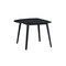 Homeroots 43" Black Wood Dining Table 630377 - alternate 4