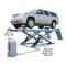 Atlas Automotive Equipment 12Awfsl 12,000 Lb. Capacity Alignment Scissor Lift W/ Wheels-Free System ATTD-12AWFSL-N - alternate 5