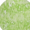Homeroots 8' Lime Green And Ivory Round Striped Washable Indoor Outdoor Area Rug 596688 - alternate 3