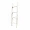 Homeroots 4 Step Rustic White Wood Ladder Shelf 380340 - alternate 4