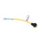 Arcon 14363; Power Supply Cord; 30 Amp; 18 In Length; 3-Prong Female & Hard Wired End; Yellow; PVC 14363 - alternate 6