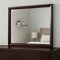 Homeroots 36" Merlot Wood Framed Mounted Dresser Mirror 486456 - alternate 4