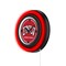 Holland Bar Stool University of Nevada Las Vegas 15 Double Neon Wall Clock Clk15BK - alternate 5