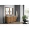 James Martin Vanities Bristol 60'' D Vanity, Saddle Brown w/ Jasmine Pearl Silestone Top w/FreePower Wireless Charger 157-V60D-SBR-FEJP - alternate 9