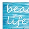 Homeroots Beach Life 2 White Picture Frame Print Wall Art 415314 - alternate 4