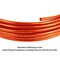 Mytee Products Air Line 1/4 in ODx100 ft Orange SAE J844 Nylon Tubing, DOT Approved for Air Brake, 2PK MP-ABT-1924-03-T100x2 - alternate 4