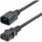 Startech.Com 1ft Power Extension Cord, IEC 60320 C14 to C13 PDU Power Cord, 10A 250V 8713-8100-POWER-CORD - alternate 1