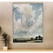 Homeroots Gathering Clouds Silver Floater Frame Print Wall Art 525798 - alternate 5