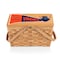 Picnic Time Family Of Brands NCAA Virginia Cavaliers Poppy Personal Picnic Basket 124-00-299-594-0 - alternate 1