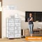 Infinipower Dresser for Bedroom with 10 Drawers, Wide Chest, Fabric Dresser, Storage Organizer Unit 3A88HKCABT10BLK - alternate 4