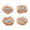 Homeroots Set of Eight Brown And Blue Decorative Birds Nests With Eggs Sculptures, 8PK 634151 - alternate 6