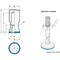 J.W. Winco End Cap for Leveling Feet 20.1-3/4X10-68-E - alternate 2