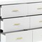 Homeroots 63" White Wood Accent Cabinet With Nine Drawers 716332 - alternate 5